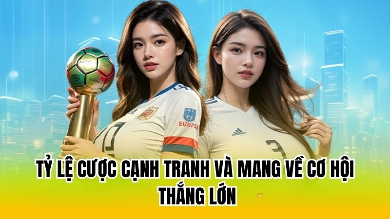 Tỷ lệ cược cạnh tranh và mang về cơ hội thắng lớn