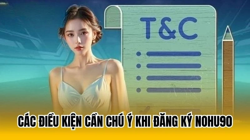 Các điều kiện cần chú ý khi đăng ký nohu90