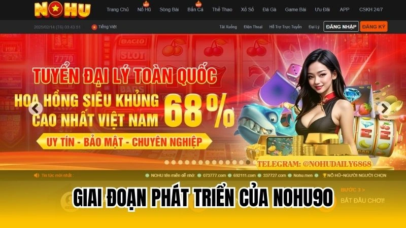 Giai đoạn phát triển của Nohu90