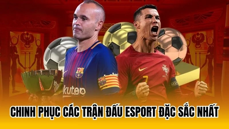 Chinh phục các trận đấu esport đặc sắc nhất